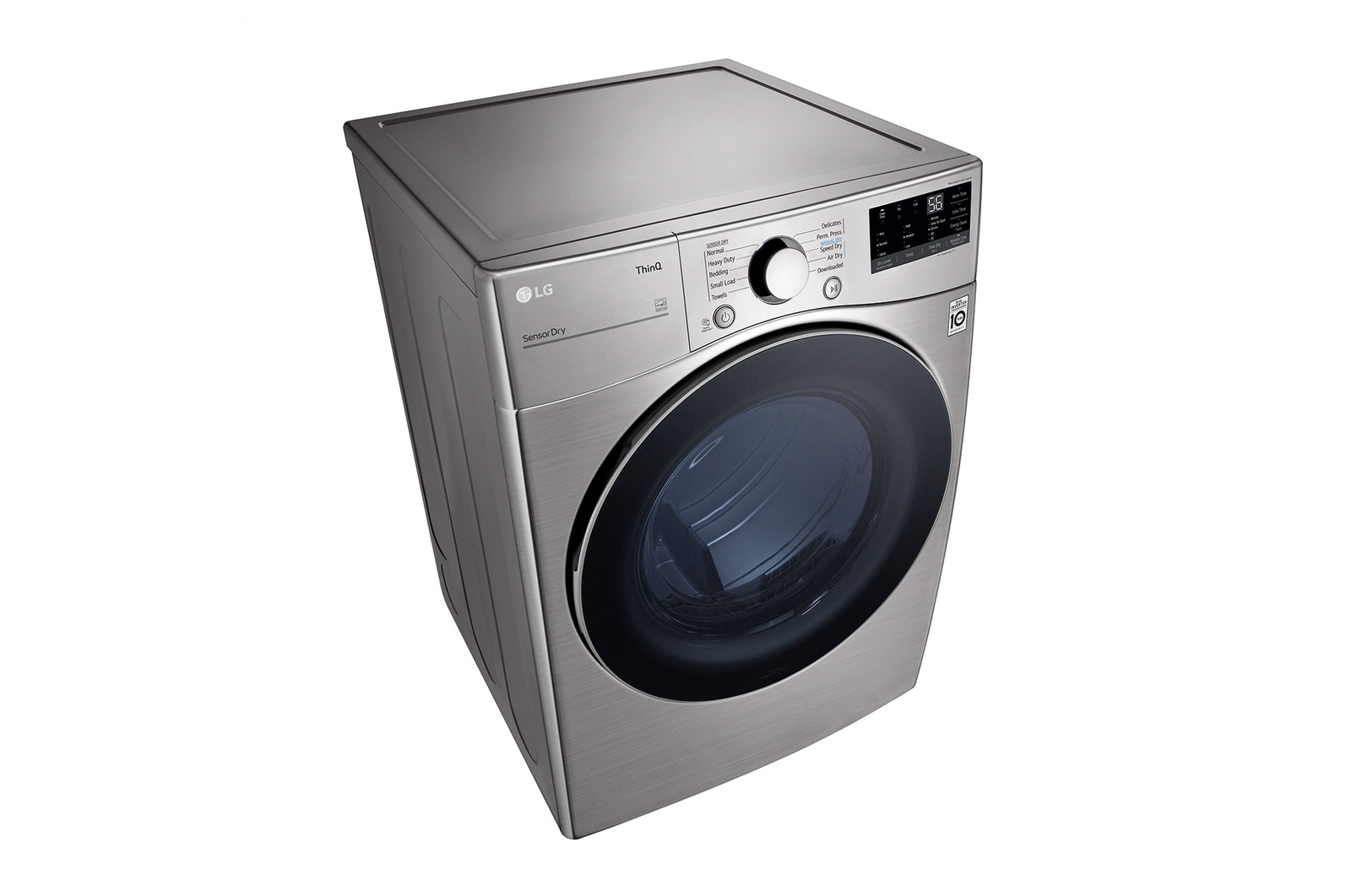 LG 7.4 cu. ft Ultra Capacity Dryer with ThinQ®, DLE3600V