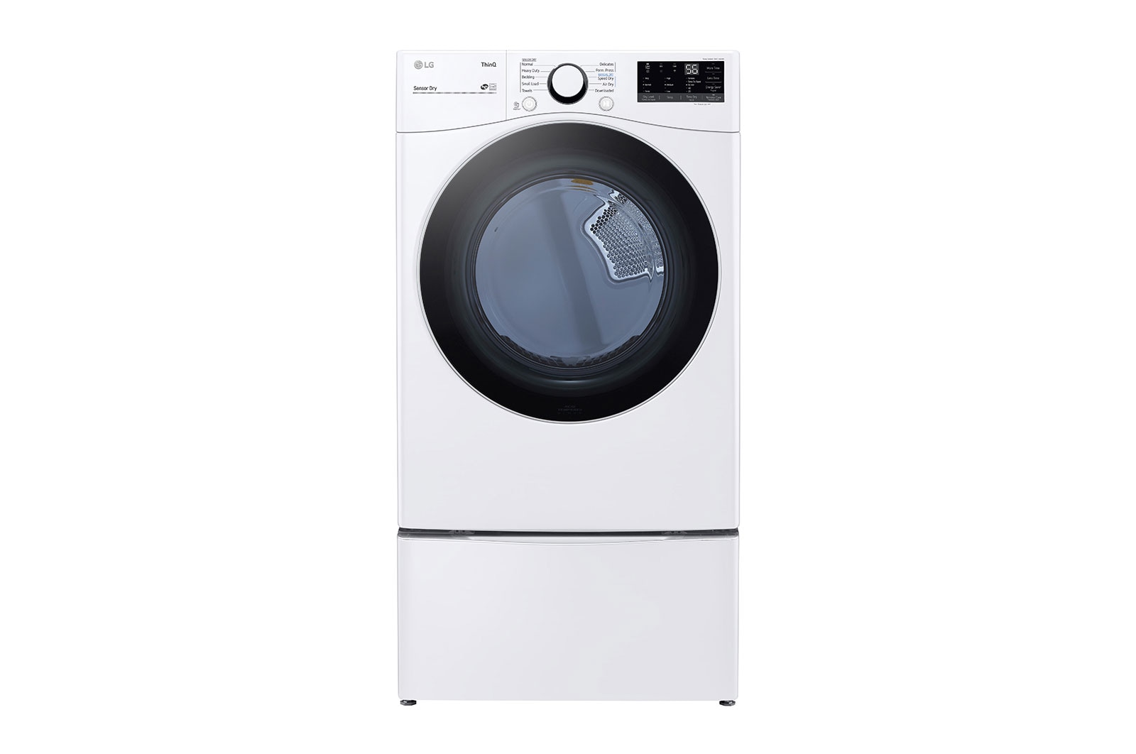 LG 7.4 cu.ft. Ultra Large Capacity Front Load Electric Dryer, DLE3600W