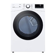 LG 7.4 cu.ft. Ultra Large Capacity Front Load Electric Dryer, DLE3600W