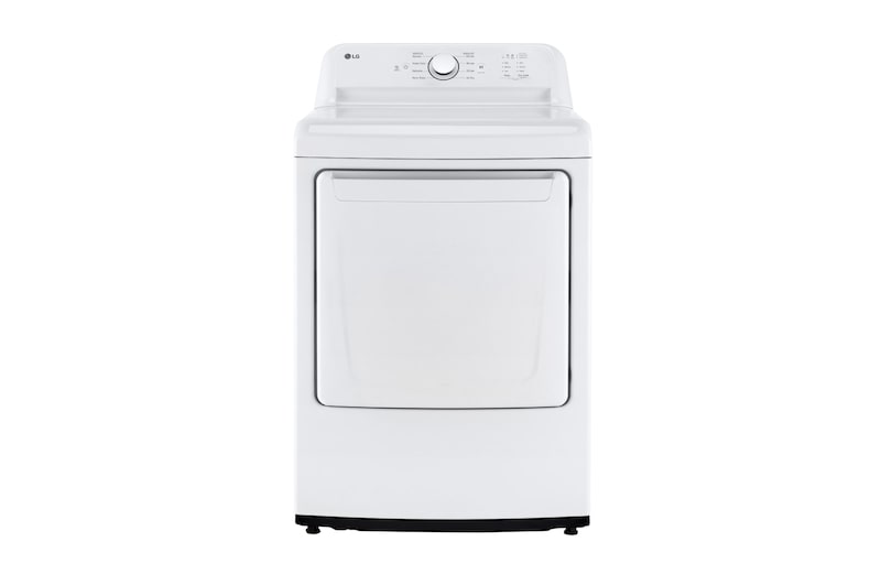 LG 7.3 cu. ft. Ultra Large Capacity Rear Control Electric ENERGY STAR<sup>®</sup> Dryer with Sensor Dry, DLE6100W