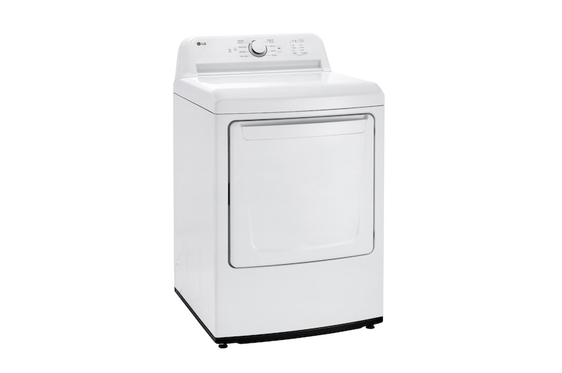 LG 7.3 cu. ft. Ultra Large Capacity Rear Control Electric ENERGY STAR<sup>®</sup> Dryer with Sensor Dry, DLE6100W