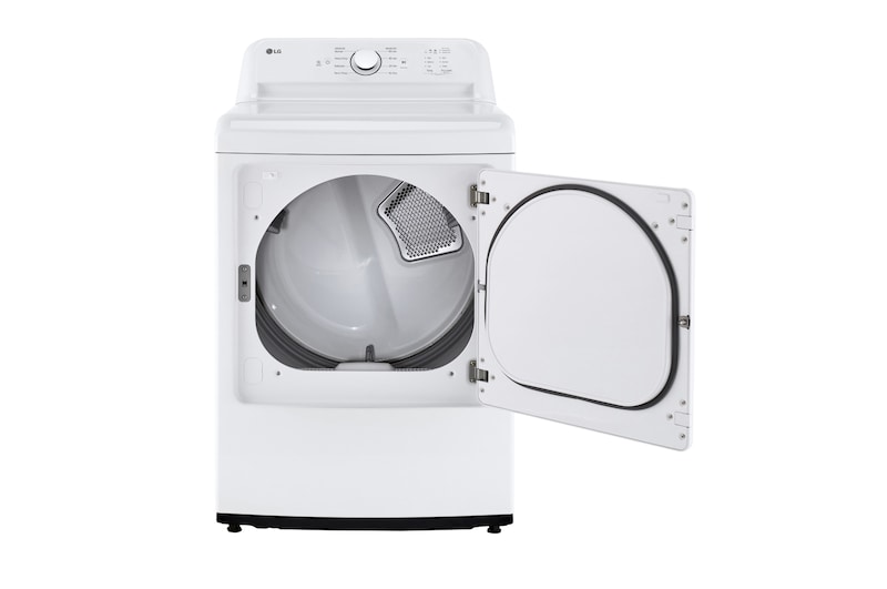 LG 7.3 cu. ft. Ultra Large Capacity Rear Control Electric ENERGY STAR<sup>®</sup> Dryer with Sensor Dry, DLE6100W