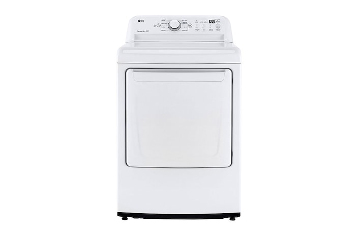 LG 7.3 cu. ft. Ultra Large Front Load Electric Dryer with Sensor Dry Technology, DLE7000W