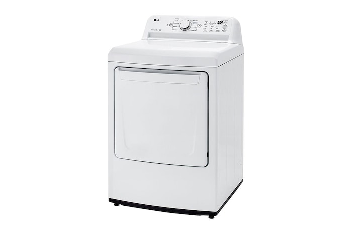 LG 7.3 cu. ft. Ultra Large Front Load Electric Dryer with Sensor Dry Technology, DLE7000W