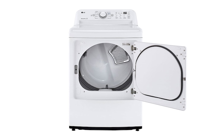 LG 7.3 cu. ft. Ultra Large Front Load Electric Dryer with Sensor Dry Technology, DLE7000W