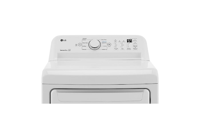 LG 7.3 cu. ft. Ultra Large Front Load Electric Dryer with Sensor Dry Technology, DLE7000W