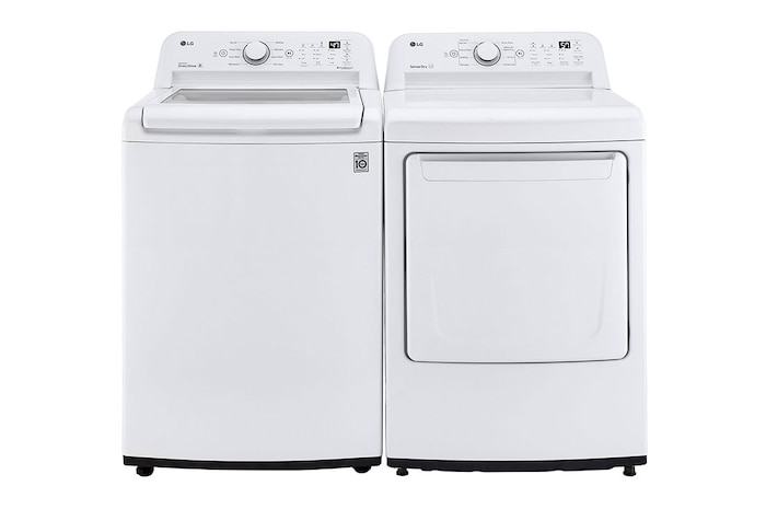 LG 7.3 cu. ft. Ultra Large Front Load Electric Dryer with Sensor Dry Technology, DLE7000W