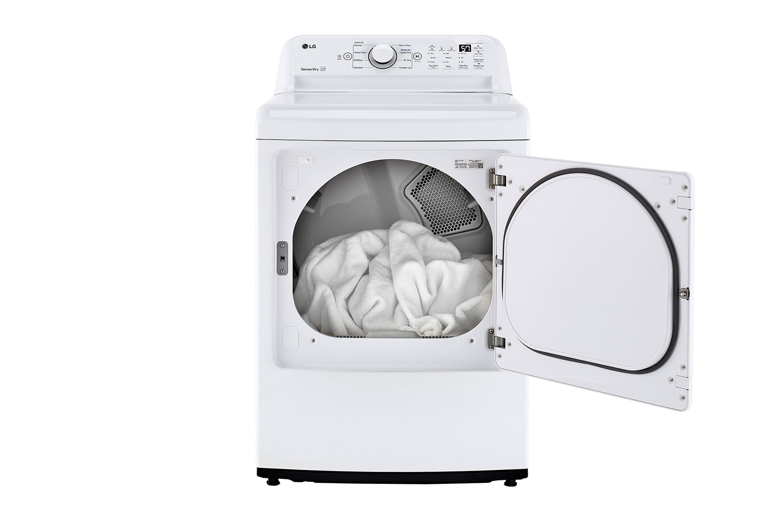 LG 7.3 cu. ft. Ultra Large Front Load Electric Dryer with Sensor Dry Technology, DLE7000W