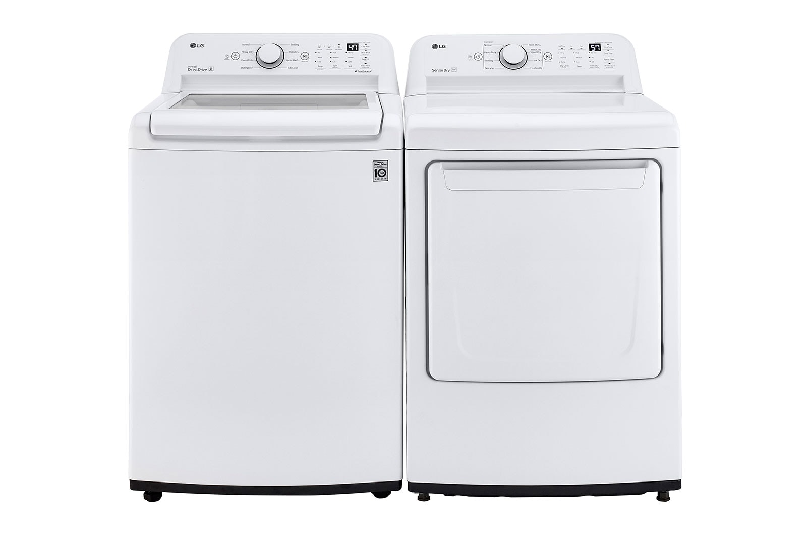 LG 7.3 cu. ft. Ultra Large Front Load Electric Dryer with Sensor Dry Technology, DLE7000W