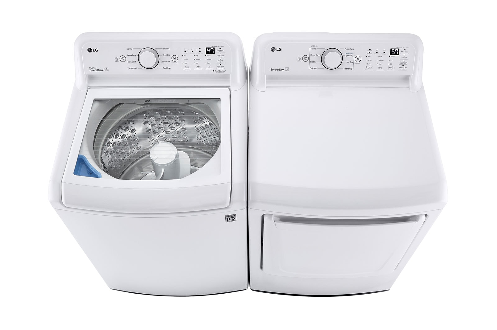 LG 7.3 cu. ft. Ultra Large Front Load Electric Dryer with Sensor Dry Technology, DLE7000W