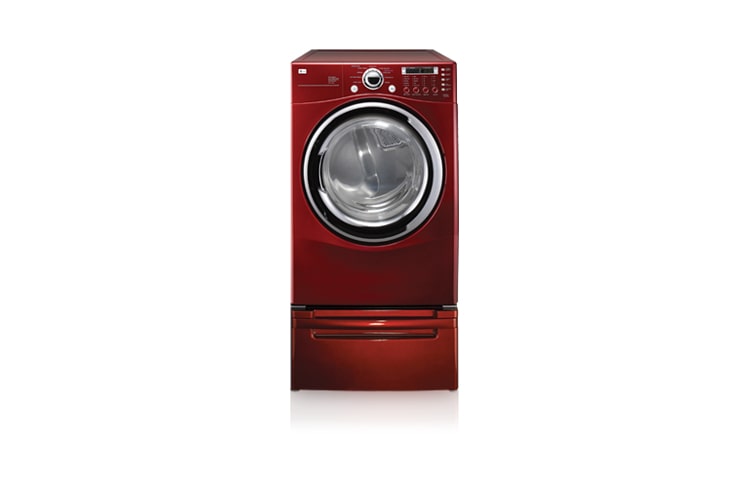 Front view of Electric Dryer with 9 Drying Programs DLE7177RM
