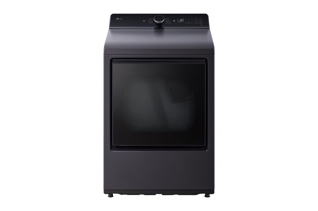 Front view of 7.3 cu.ft Ultra capacity Dryer with EasyLoad™, DLE8400BE