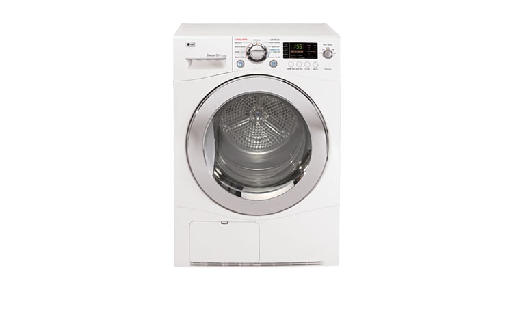 Front view of 4.2 cu.ft. Capacity Electric Dryer DLEC855W