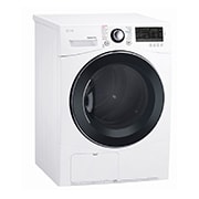 LG 4.2 cu.ft. Compact Electric Condensing Front Load Dryer, DLEC888W