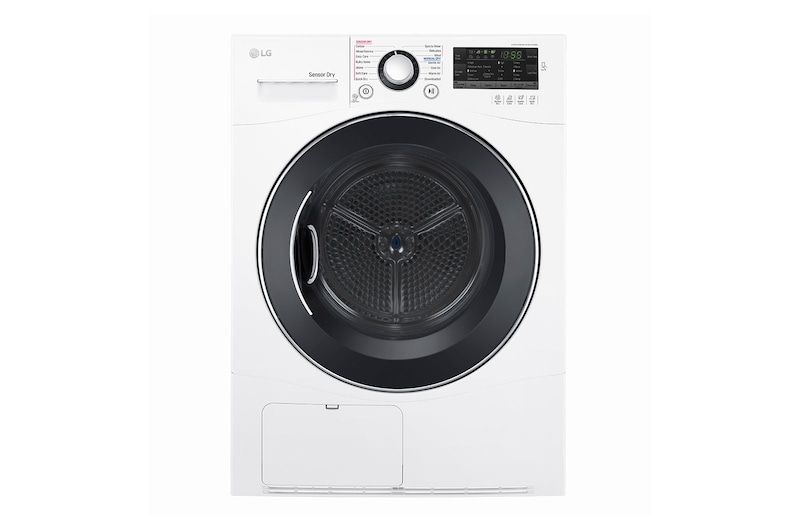 LG 4.2 cu.ft. Compact Electric Condensing Front Load Dryer, DLEC888W