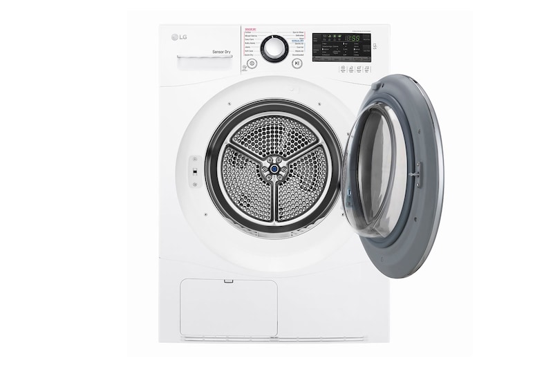 LG 4.2 cu.ft. Compact Electric Condensing Front Load Dryer, DLEC888W