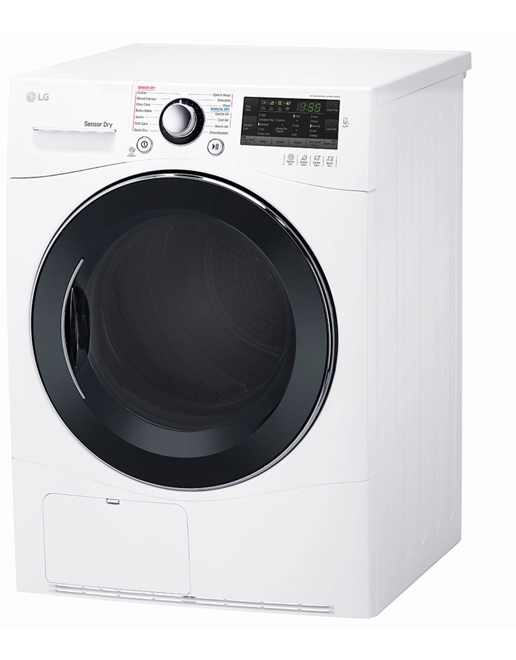 4.2 cu.ft. Compact Electric Condensing Front Load Dryer DLEC888W LG CA