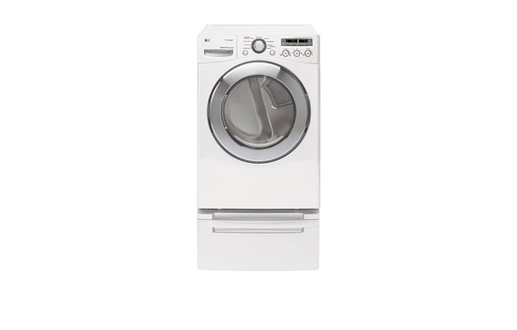 Front view of 7.3 cu. ft. Large Capacity Dryer DLEX2501W