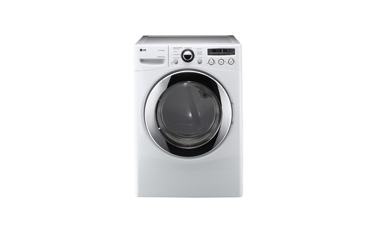 Front view of 7.3 cu.ft. Ultra Large Capacity Electric Dryer with TrueSteam™ Technology DLEX2650W