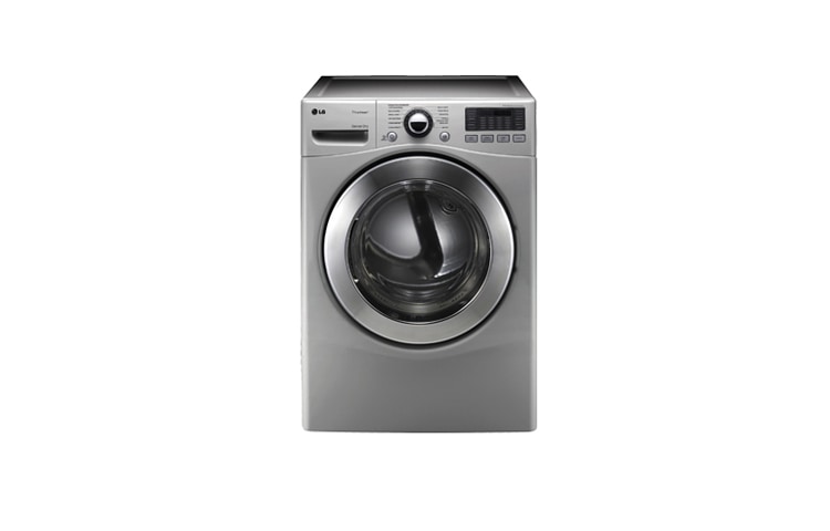 Front view of 7.3 cu.ft. Ultra Large Capacity Electric Dryer with TrueSteam™ Technology DLEX3070V
