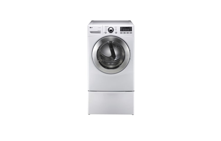 LG 7.3 cu.ft. Ultra Large Capacity Electric Dryer with TrueSteam™ Technology, DLEX3070W