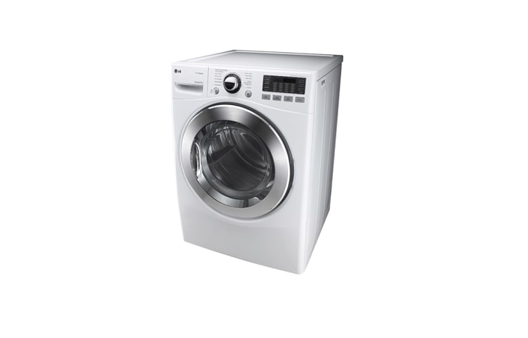 LG 7.3 cu.ft. Ultra Large Capacity Electric Dryer with TrueSteam™ Technology, DLEX3070W