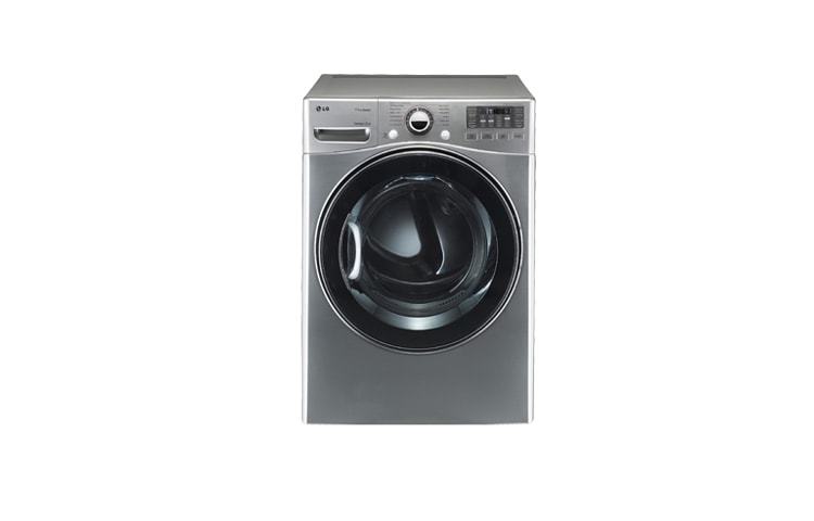 Front view of 7.3 cu.ft. Ultra Large Capacity Electric Dryer with TrueSteam™ Technology DLEX3470V