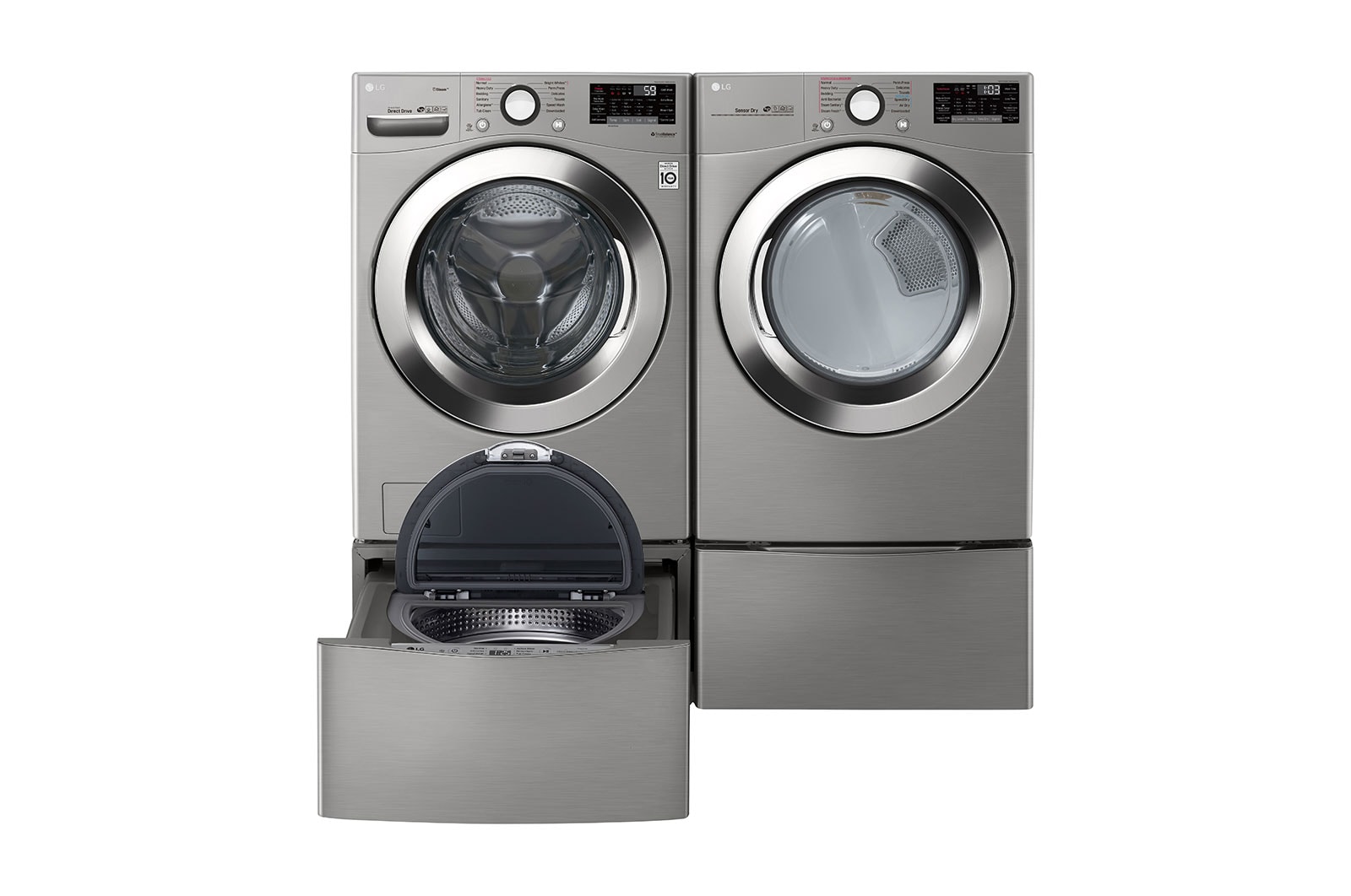 LG 7.4 cu. ft. Ultra Large Capacity Smart Wi-Fi Enabled Electric Dryer, DLEX3700V