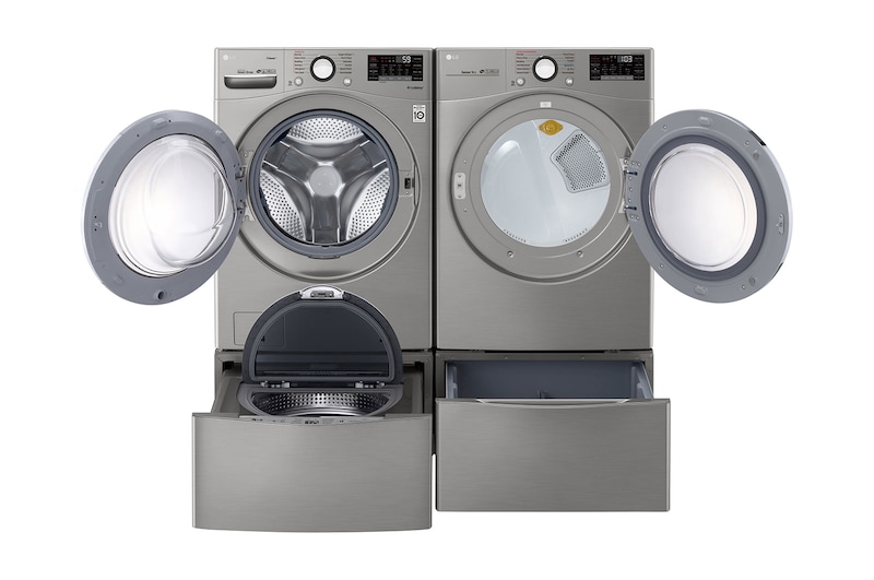 LG 7.4 cu. ft. Ultra Large Capacity Smart Wi-Fi Enabled Electric Dryer, DLEX3700V