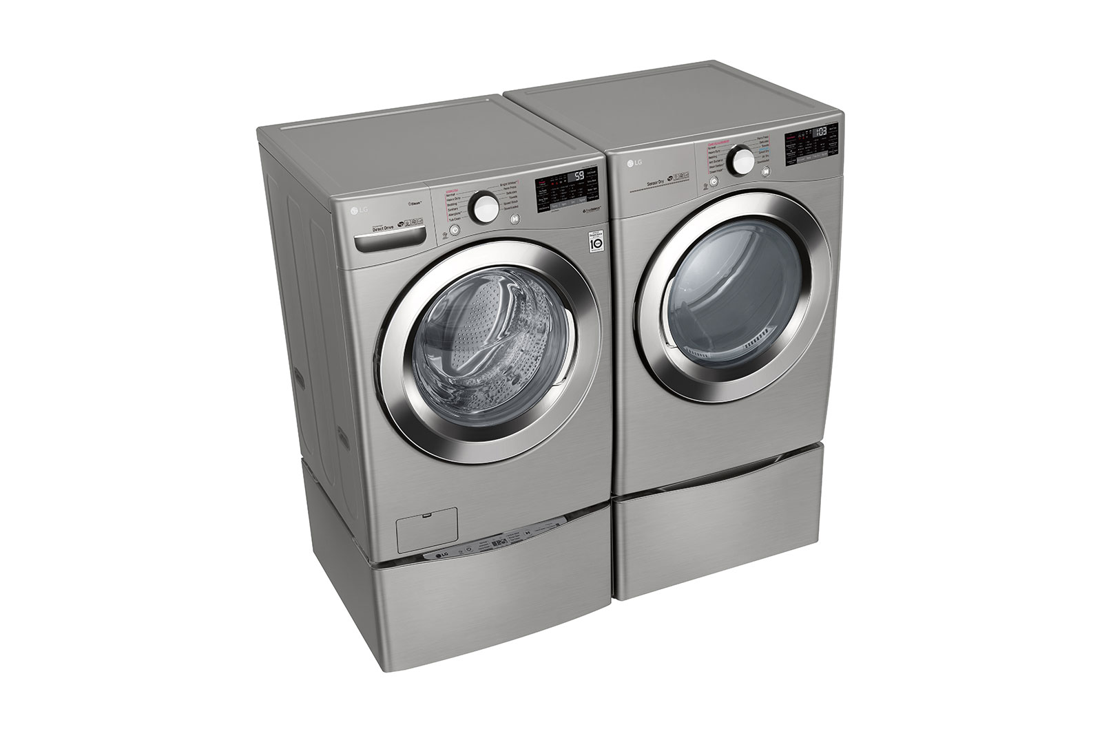 LG 7.4 cu. ft. Ultra Large Capacity Smart Wi-Fi Enabled Electric Dryer, DLEX3700V