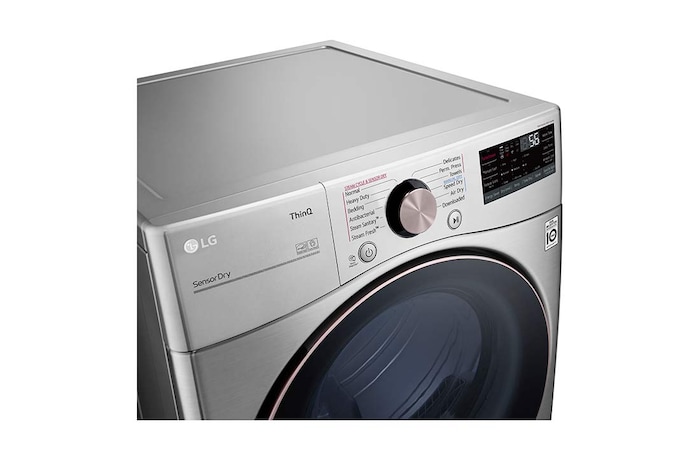 LG 7.4 cu.ft. Ultra Large Capacity Front Load Electric Dryer, DLEX3850V
