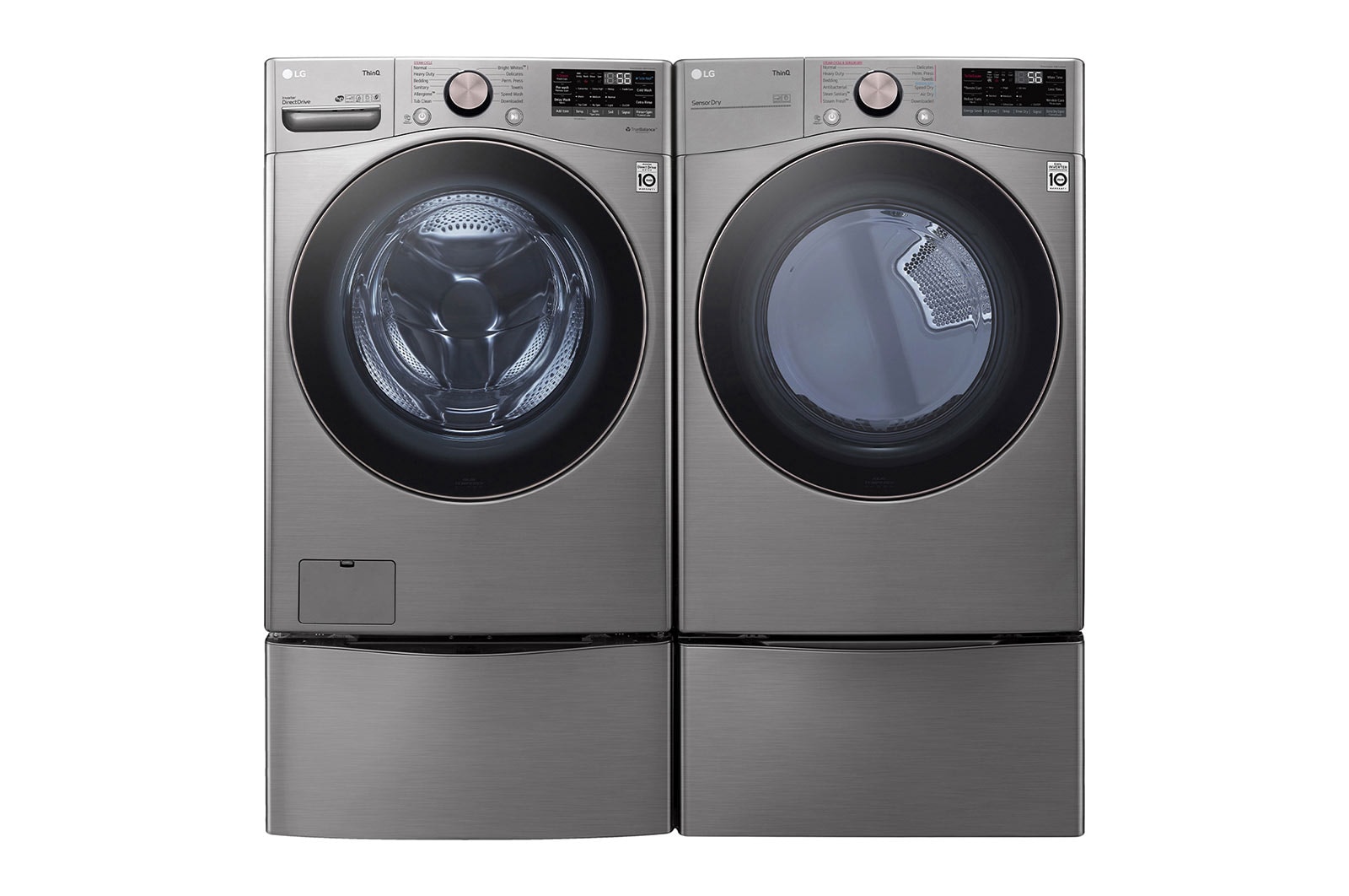 LG 7.4 cu.ft. Ultra Large Capacity Front Load Electric Dryer, DLEX3850V
