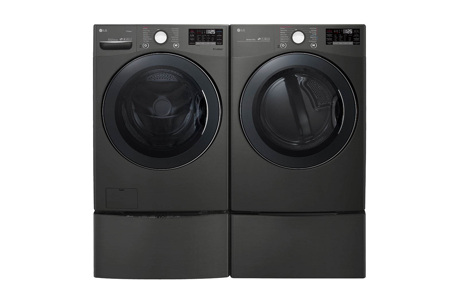 LG 7.4 cu.ft. Smart Wi-Fi Enabled Electric Dryer with TurboSteam™, DLEX3900B