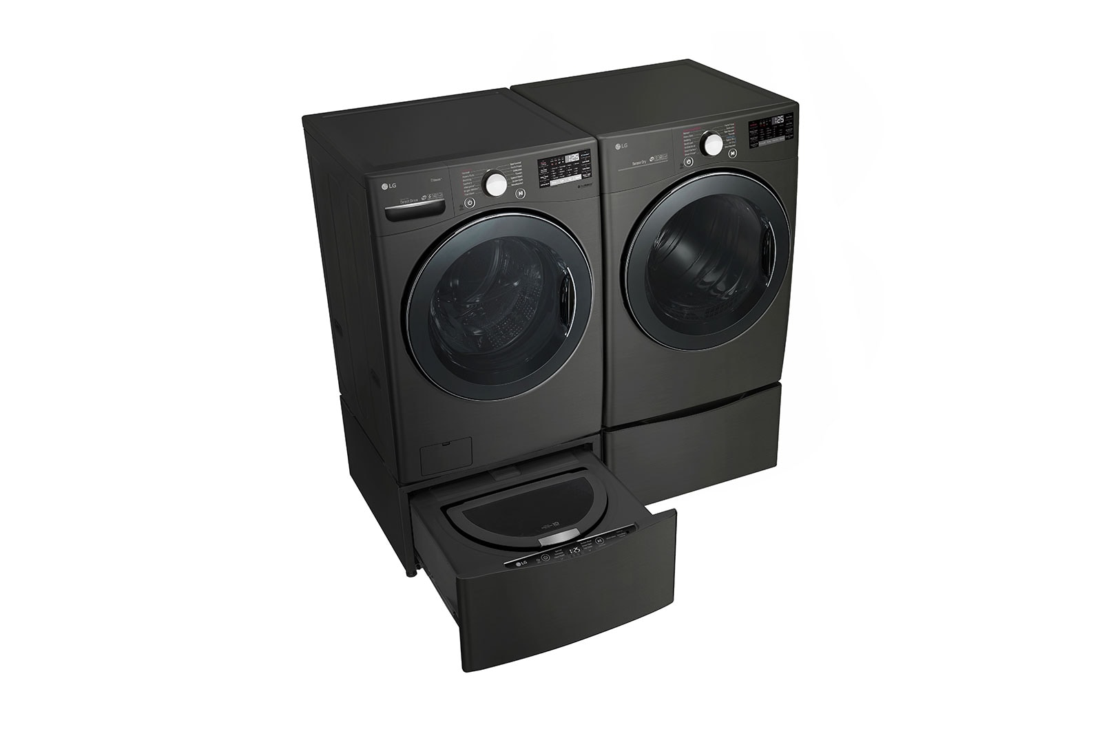 LG 7.4 cu.ft. Smart Wi-Fi Enabled Electric Dryer with TurboSteam™, DLEX3900B