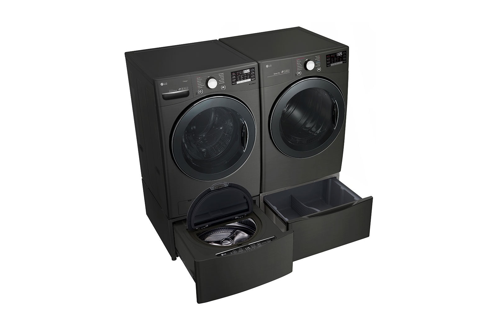 LG 7.4 cu.ft. Smart Wi-Fi Enabled Electric Dryer with TurboSteam™, DLEX3900B