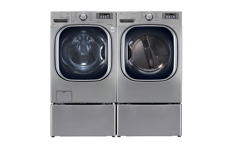 LG 7.4 cu. ft. Ultra Large Capacity Electric SteamDryer™ with TrueSteam™ Technology, DLEX4070V