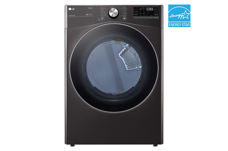 Front view of 7.4 cu.ft. Ultra Large Capacity Front Load Electric Dryer DLEX4200B