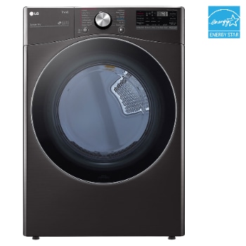 Front view of 7.4 cu.ft. Ultra Large Capacity Front Load Electric Dryer DLEX4200B