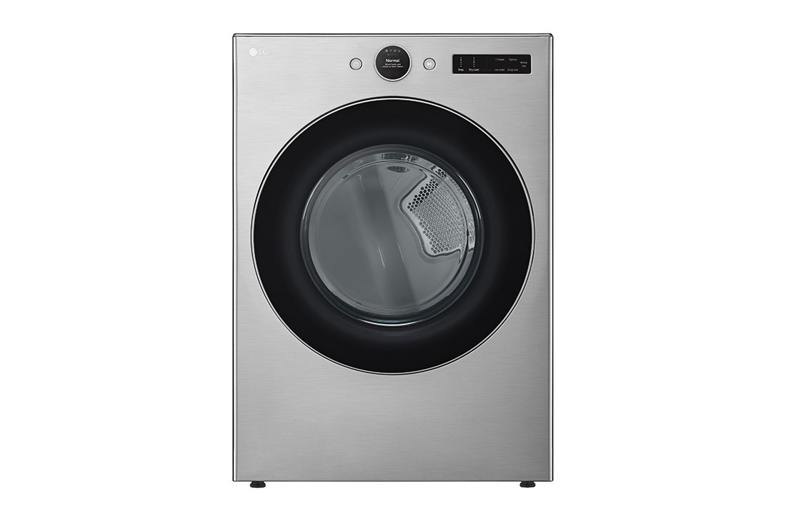 LG 7.4 cu. ft. Ultra Large Capacity Smart Front Load Electric ENERGY STAR<sup>®</sup> Dryer with Sensor Dry & Steam Technology, DLEX5500V