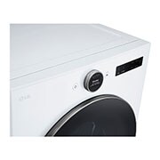 LG 7.4 cu. ft. Ultra Large Capacity Smart Front Load Electric ENERGY STAR<sup>®</sup> Dryer with Sensor Dry & Steam Technology, DLEX5500W