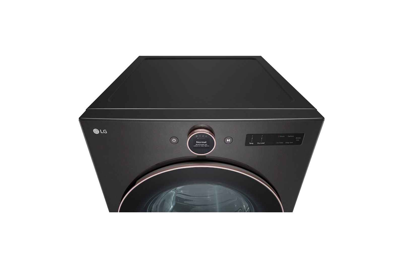 LG 7.4 cu. ft. Ultra Large Capacity Smart Front Load Electric ENERGY STAR<sup>®</sup> Dryer with Sensor Dry & Steam Technology, DLEX6500B