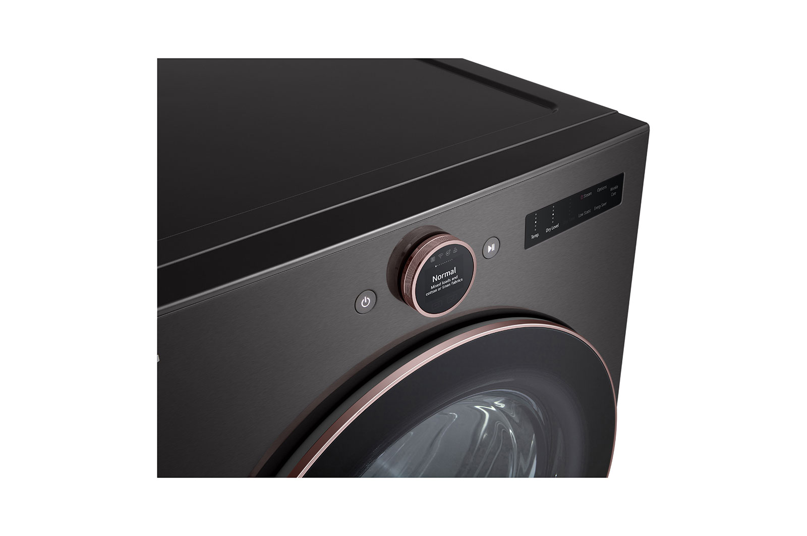 LG 7.4 cu. ft. Ultra Large Capacity Smart Front Load Electric ENERGY STAR<sup>®</sup> Dryer with Sensor Dry & Steam Technology, DLEX6500B