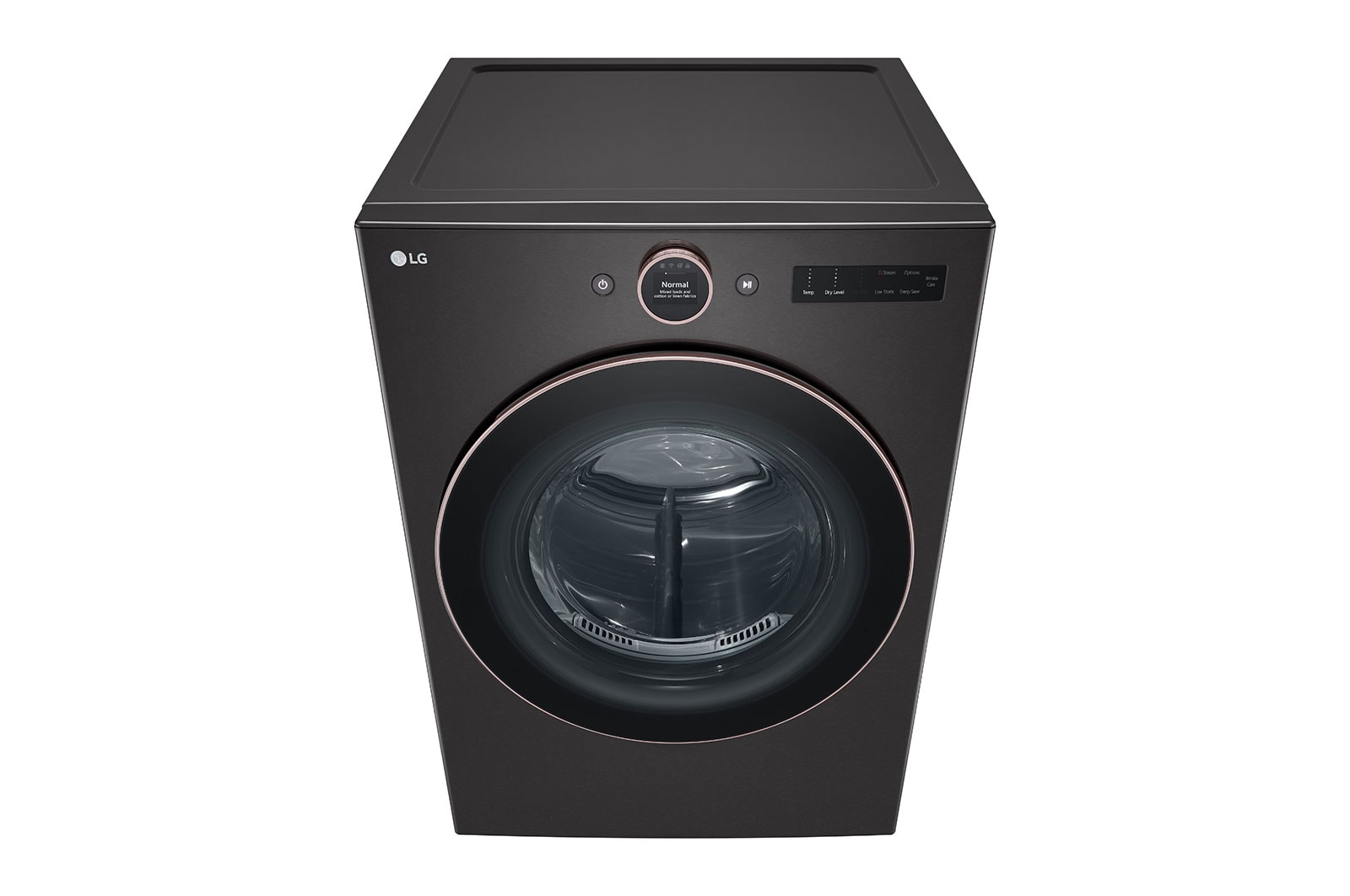 LG 7.4 cu. ft. Ultra Large Capacity Smart Front Load Electric ENERGY STAR<sup>®</sup> Dryer with Sensor Dry & Steam Technology, DLEX6500B
