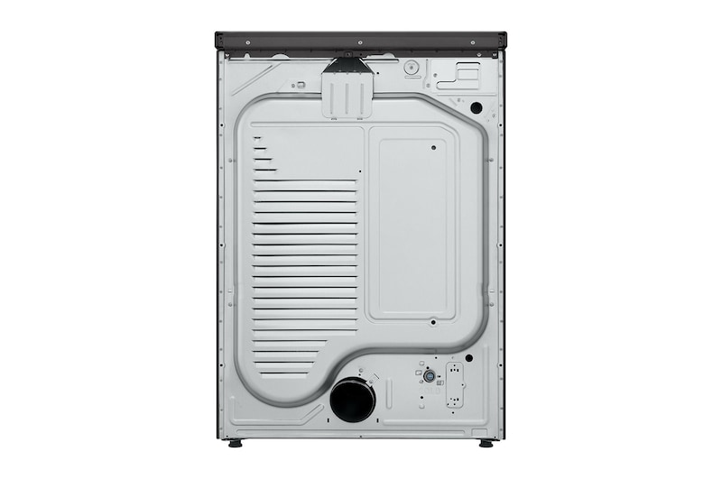 LG Front view of 7.4 cu. ft. Ultra Large Capacity Smart Front Load Electric ENERGY STAR®Dryer, DLEX6500B, DLEX6500B