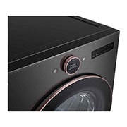 LG 7.4 cu. ft. Ultra Large Capacity Smart Front Load Electric ENERGY STAR<sup>®</sup> Dryer with Sensor Dry & Steam Technology, DLEX6500B
