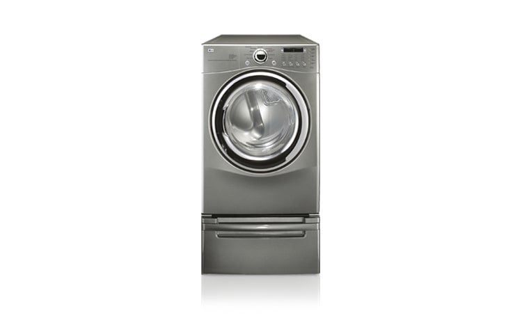 Front view of SteamDryer™ Electric Dryer DLEX7177SM