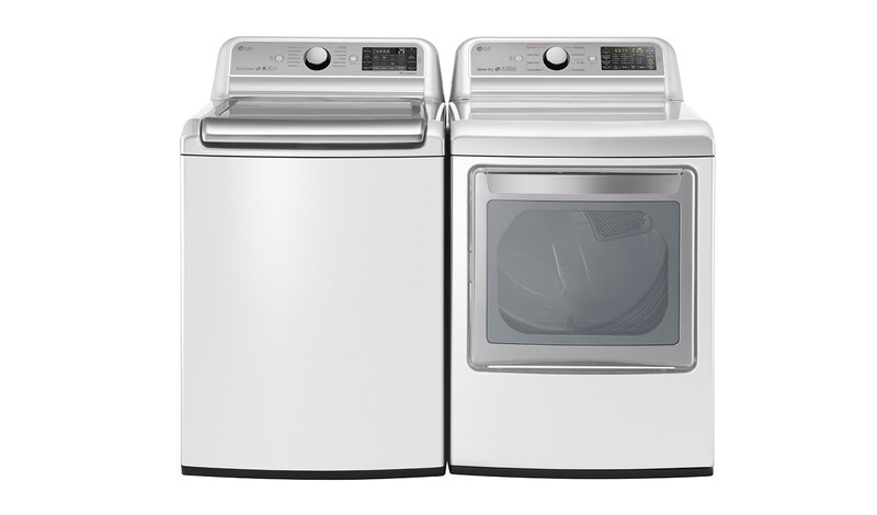 LG 7.3 cu.ft Electric Dryer with TurboSteam®, DLEX7200W