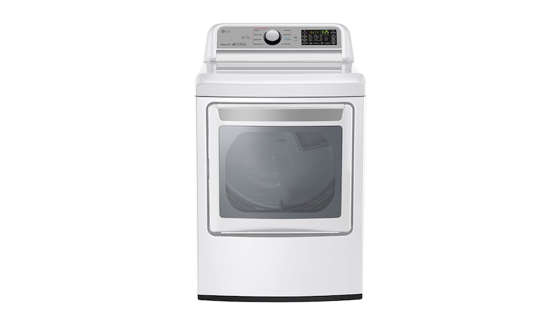 LG 7.3 cu.ft Electric Dryer with TurboSteam®, DLEX7200W