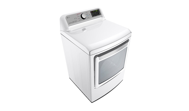 LG 7.3 cu.ft Electric Dryer with TurboSteam®, DLEX7200W