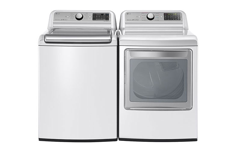 LG 7.3 cu.ft Electric Dryer with TurboSteam®, DLEX7200W